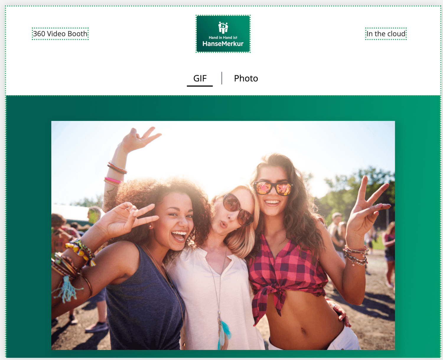Steigern Sie Ihr Marketingpotential mit den vielseitigen Tools des 360-Video-Booths