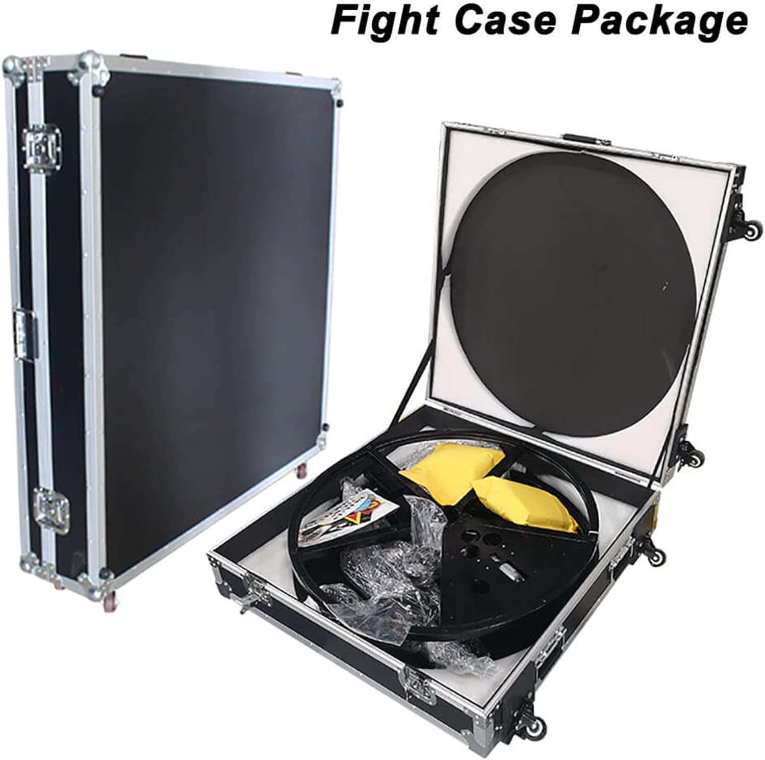 360 Photo Booth PRO – 115cm AUTOMATIC Metal Round Shape (360 camera booth, 360 video booth)