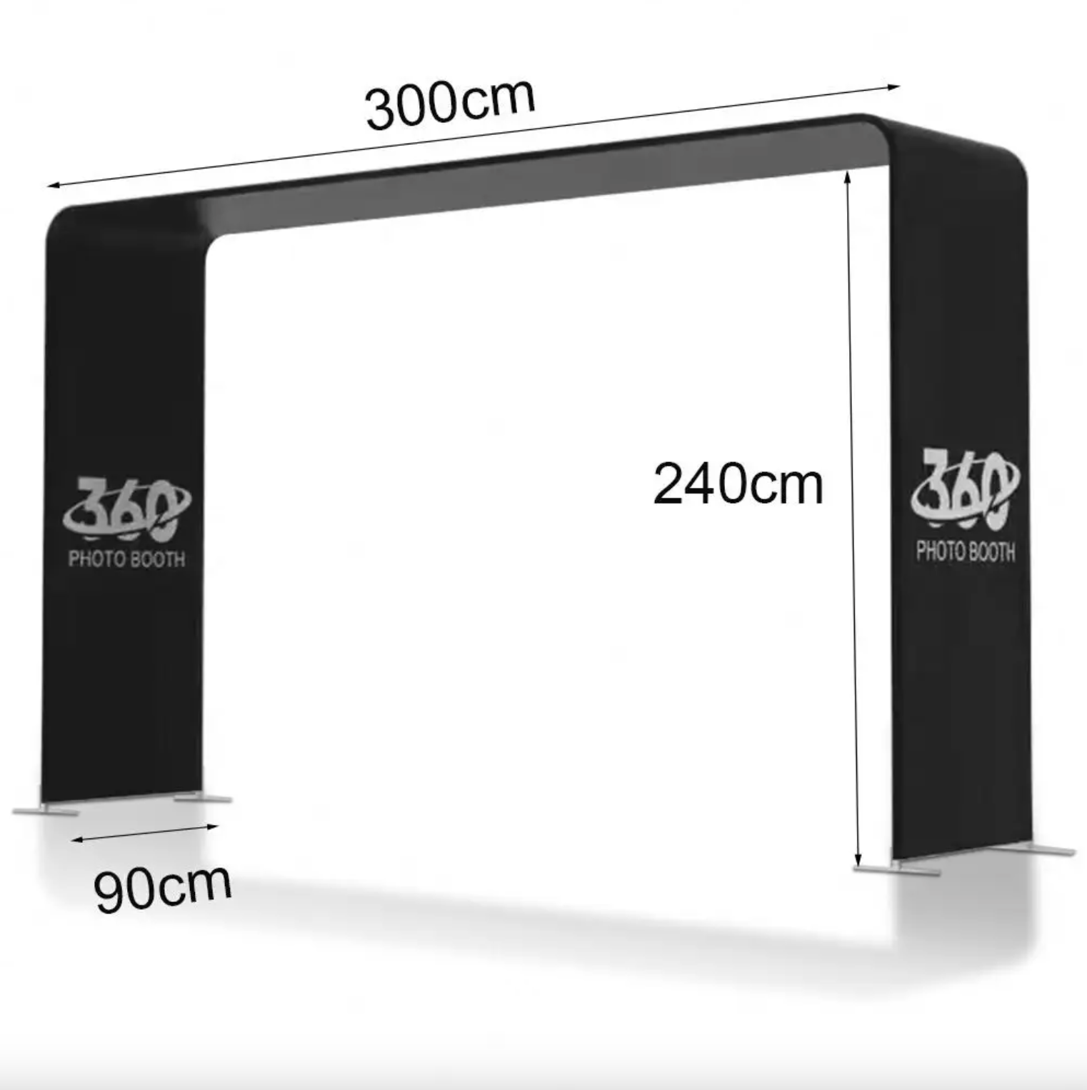 360 photo booth PRO – OVERHEAD (360 degree camera booth, 360 degree video booth)