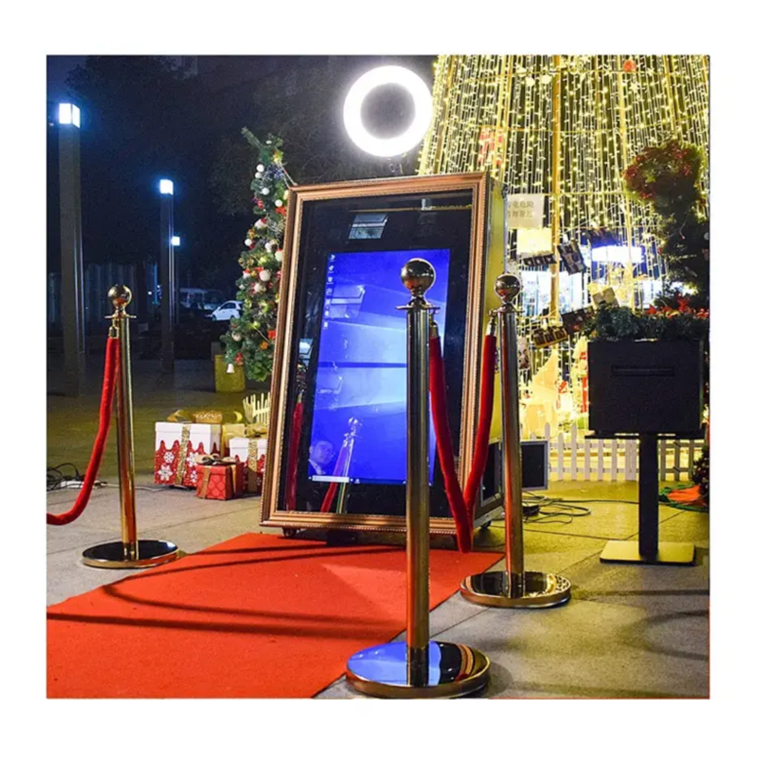 Magic Mirror Fotospiegel Deluxe 55" Zoll LED Display