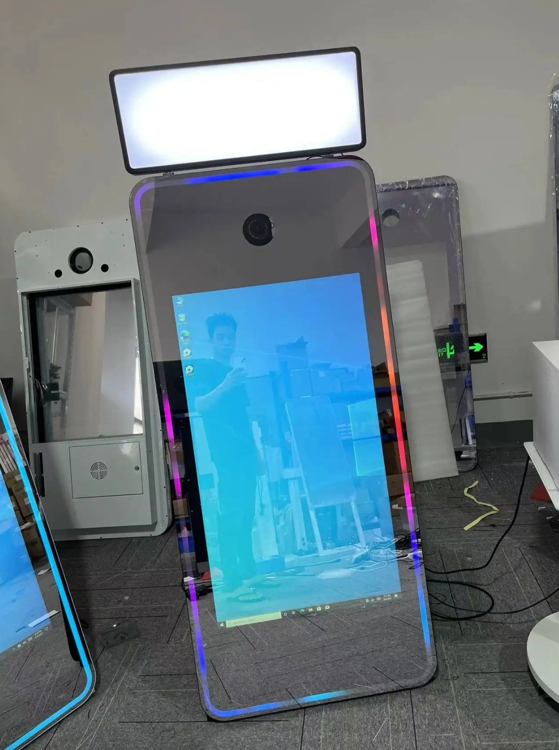 Magic Mirror Photo Booth Selfie Photo Mirror Booth