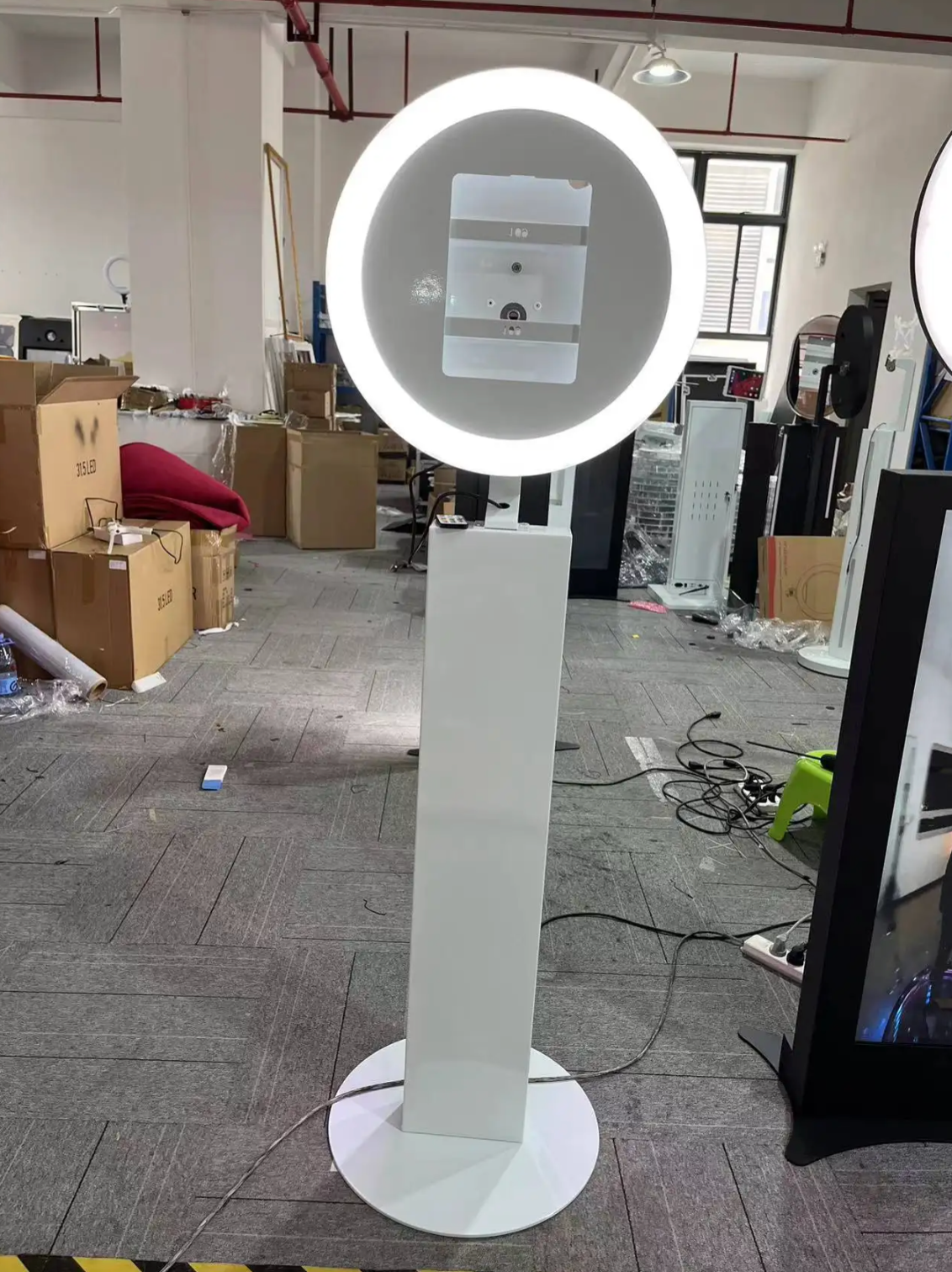 iPad PhotoBooth iPad Pro 12.9 Photo Booth with detachable top