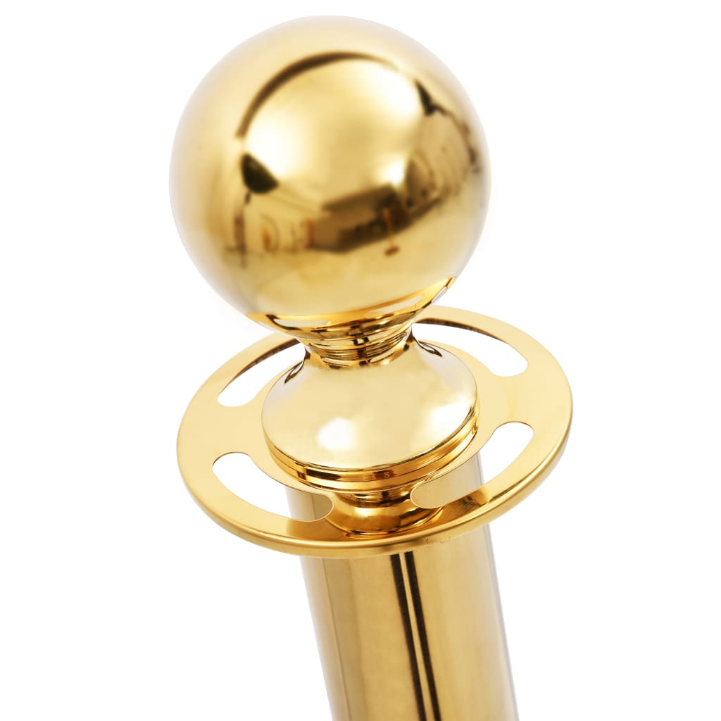 Set of 2 Golden Poles