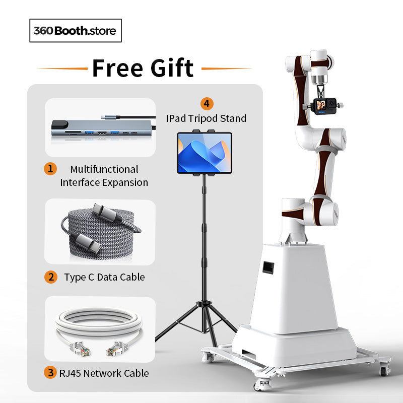 Glambot Photo Booth- Oscars Robot Arm